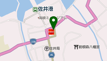 佐井SS / (株)川岸商店の地図画像