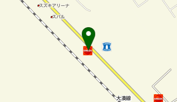 むつ西SS / 東栄資材(株)の地図画像