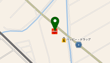 上北東SS / (有)岡山石油の地図画像