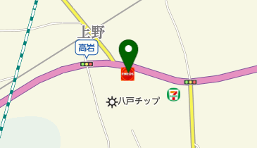 高岩SS / (有)長根石油店の地図画像