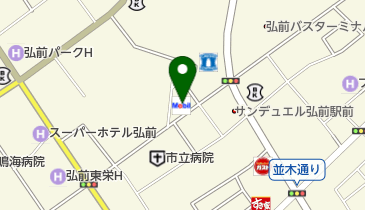 弘前駅前SS / (株)須藤善石油店の地図画像