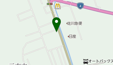 三本木SS / 丸井商事(株)の地図画像