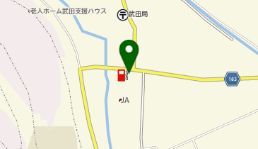 武田SS / JAつがるにしきたの地図画像