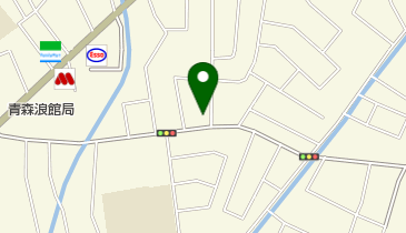 青森浪館SS / 安井石油店の地図画像