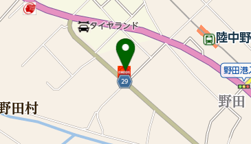 野田SS / (有)大沢石油の地図画像