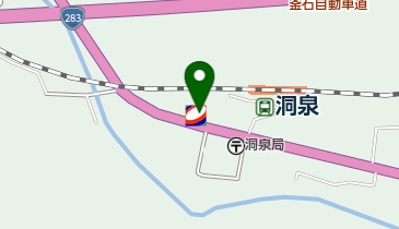 洞泉SS / (有)三浦石油店の地図画像