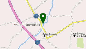 中野SS / (有)大久保商店の地図画像