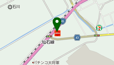 矢本SS / (株)佐藤商店の地図画像