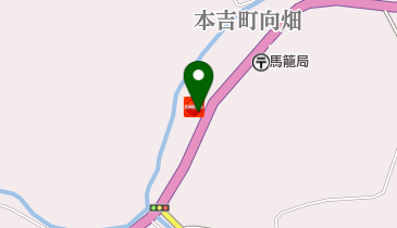 馬篭SS / (有)千葉石油店の地図画像