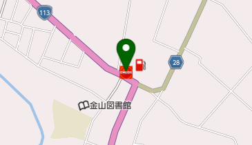 金山SS / (有)斎藤石油商会の地図画像