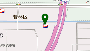 仙台中央卸売市場SS / 宮城仙台青果商業協同組合の地図画像