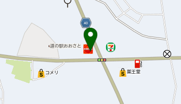 大郷バイパスSS / (株)田中商店の地図画像