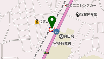セルフステーション伝上山 / 湊商事(株)の地図画像
