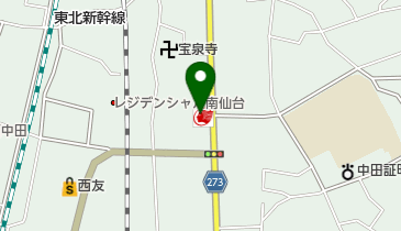 中田SS / (有)渡辺新三郎商店の地図画像