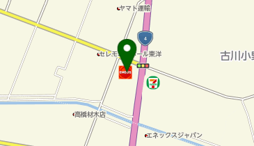 EneJet4号線古川SS / エネクスフリート(株)の地図画像