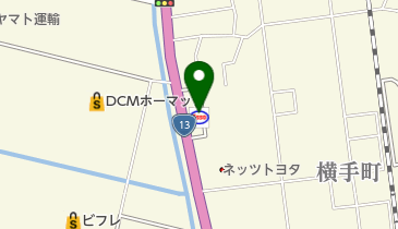 横手SS / 鈴木正俊商店(有)の地図画像