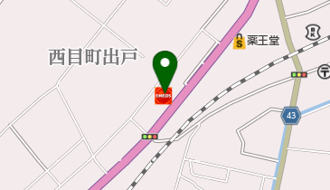 西目中央SS / (株)テイゾーの地図画像