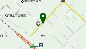 二田SS / 北日本オート(株)の地図画像