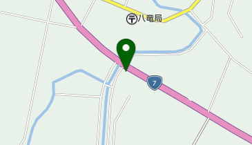 八竜鵜川SS / 田森石油(有)の地図画像