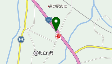 比立内SS / 松橋石油店の地図画像