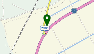 7号線秋田北SS / 三国商事(株)の地図画像