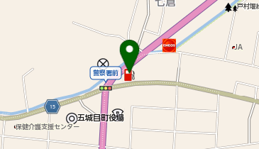 五城目SS / JAあきた湖東の地図画像