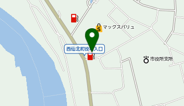 西仙北SS / (株)おばこライフサービスの地図画像
