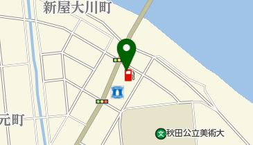 新屋SS / 新屋石油(資)の地図画像