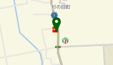 杉の目町SS / (有)イタガキの地図画像