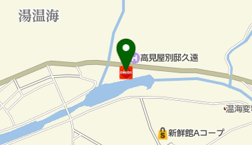 温海SS / (株)本間商店の地図画像