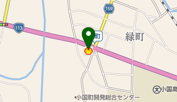 山形小国SS / 小国ガスエネルギー(株)の地図画像