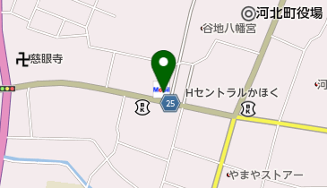 谷地SS / 港屋商事(株)の地図画像