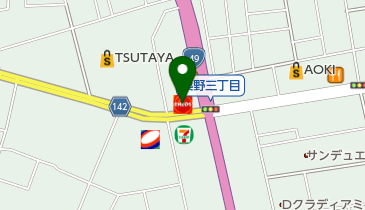 桑野SS / 根本石油(株)の地図画像