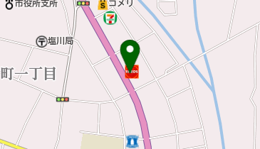 塩川SS / 根本石油(株)の地図画像