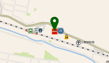 三春SS / (有)中尾商店の地図画像