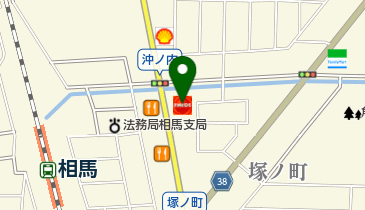 相馬中村SS / (有)立谷商会の地図画像