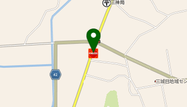 三城目北SS / 佐久間商店の地図画像