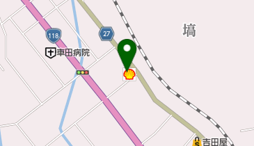 塙本町SS / 東白商事(株)の地図画像