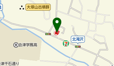 飯盛山SS / (有)城西石油センターの地図画像