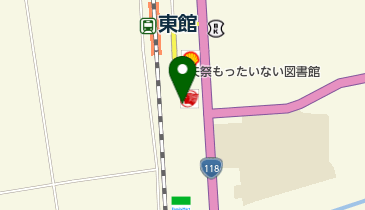 東舘SS / (有)古市石油店の地図画像