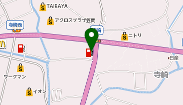 Dr.Drive 笠間国道SS / (株)タナカの地図画像
