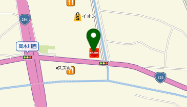 下妻東SS / (有)天ヶ谷石油の地図画像