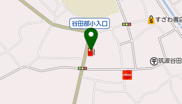 谷田部中央SS / (有)江原石油の地図画像