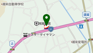 潮来中央 / (株)兼平商店の地図画像