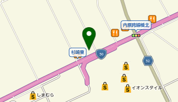 セルフ内原SS / 出光リテール販売(株)の地図画像