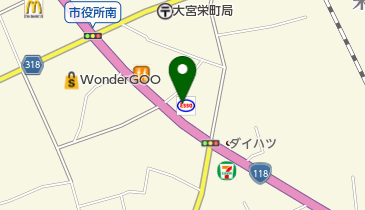 大宮バイパスSS / (株)スズキの地図画像