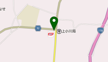 上小川SS / 叶屋石油店の地図画像