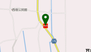 赤見SS / 新井油店の地図画像