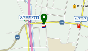 久下田 / 上野油店の地図画像