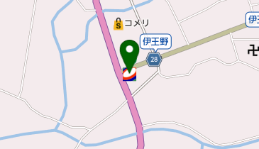 伊王野バイパス / (有)伊王野石油の地図画像